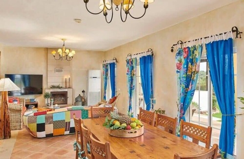 Loule Villa | Villa Faustine, huge lawn, sea view, kid play area