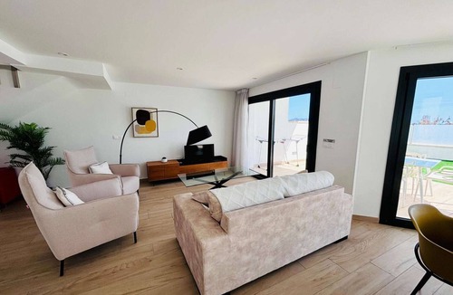 Finestrat House | Villa in Finestrat privézwembad, zee- en bergzicht