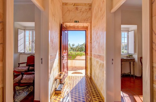 Moncarapacho e Fuseta House | Villa 'Oliva AL' with Nature Views, Pool, Garden, Terrace, Wi-Fi & AC