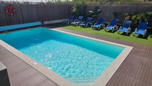 Sao Pedro da Cadeira House | Villa Seabreeze Piscina Aquecida Privada Vista Mar Perto da Ericeira