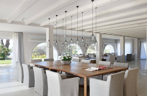 Vilanova I la Geltru Villa | Villa 'Sitges Casa Del Mar' with Sea View, Wi-Fi and Air Conditioning