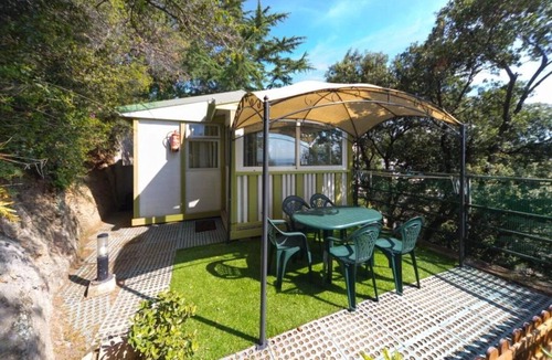 Calella House | ZEcamping 3 étoiles familial 200m plage piscine locatif TV clim 28m2