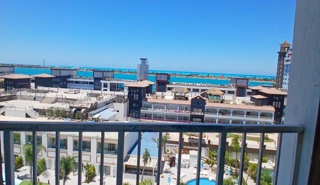 شقه فندقيه غرفتين بورتو مارينا Two-bedroom hotel apartment in Porto Marina