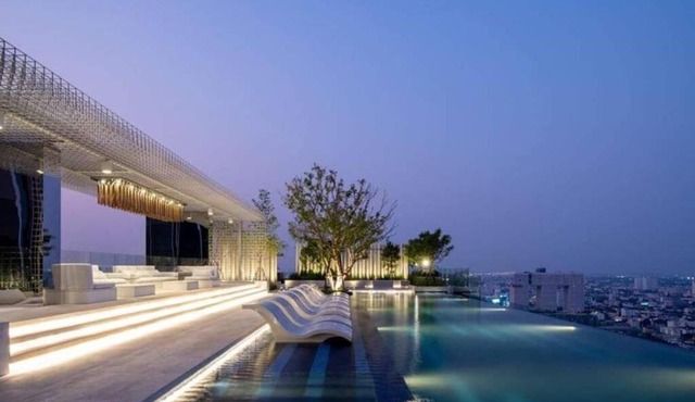 1 BR plus@42th FL/2-3 min walk to BTS MRT Ladprao in Bangkok