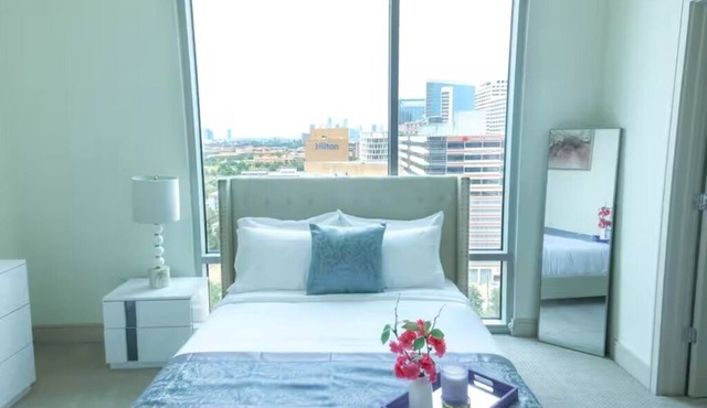 2BD/2BA-TMC Magic w/Skyline+Balcony! FREE Parking! in Houston