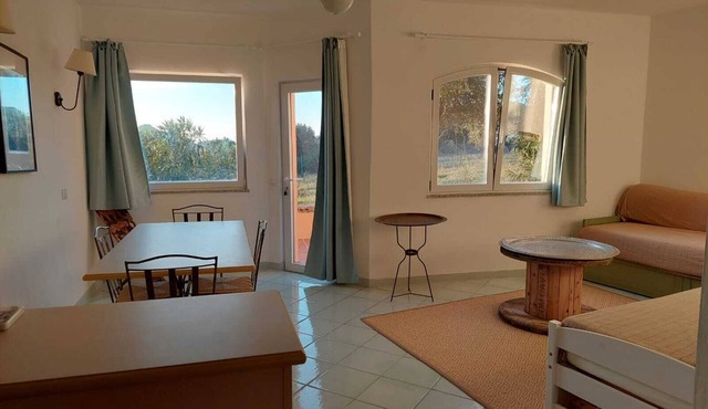 apartment with little garden five minutes walk from the beach in Trinità DAgultu e Vignola