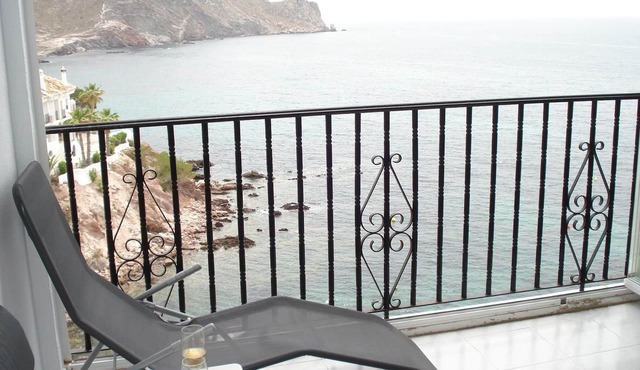 APTO, WIFI in ACANTILADO 'VIEW TO THE SEA'. PARKING in Aguilas