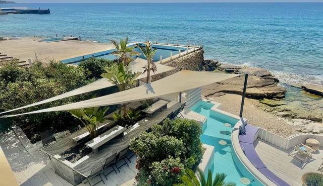 Batroun Designer Beachfront Villa with Pool Shatt-el-ReeWa