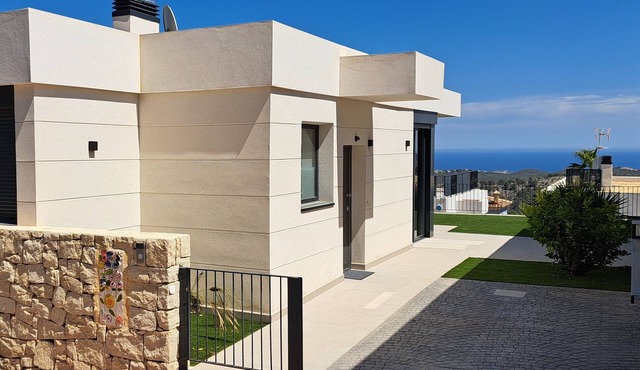 Bungalow (4 pers.) with panoramic views of the Mediterranean in Polop