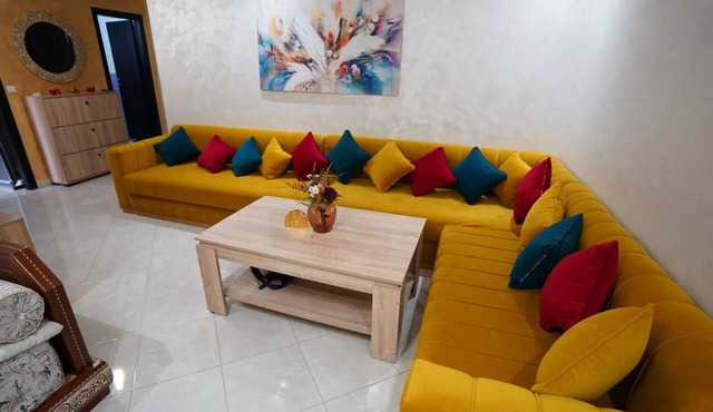 Charming Accessible Apartment in Martil, Morocco in Martil