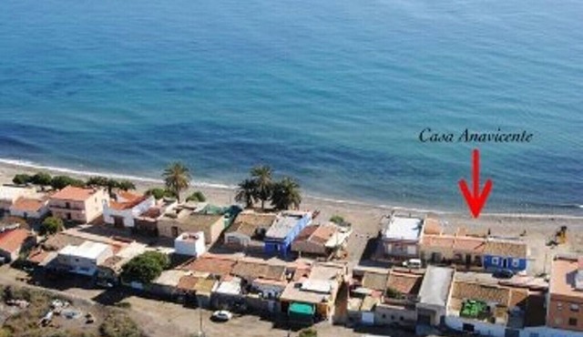 Fisherman's house ON the beach overlooking the sea. Experience Puntas experience Spain! in Ramonete