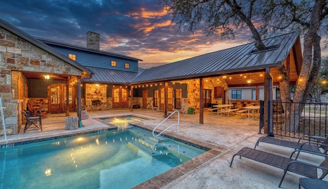 Heartstone Subdivsion with pool and river frontage in Concan
