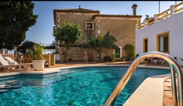 Historic villa near Barcelona with sea views