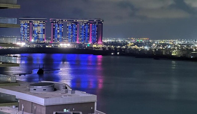 MoonRest Beachfront Hotel Apartments At New Alamein Towers شقة فندقية في أبراج العلمين الجديدة المطلة على البحر و الاجون