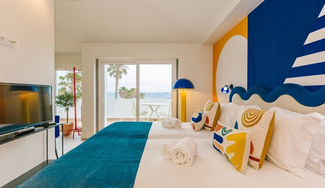 NEW! ESTORIL SEAFRONT BALCONY STUDIO
