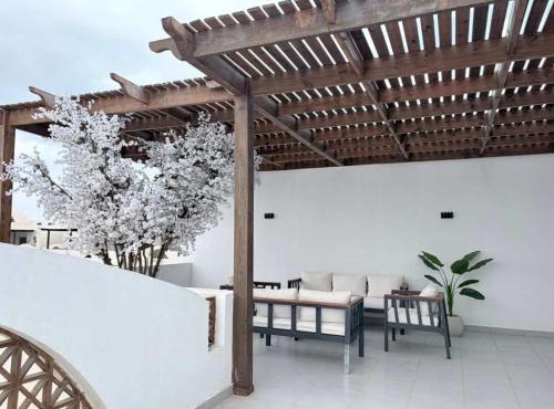 Palmira Beach Luxury Chalet with Private Pool & Roof