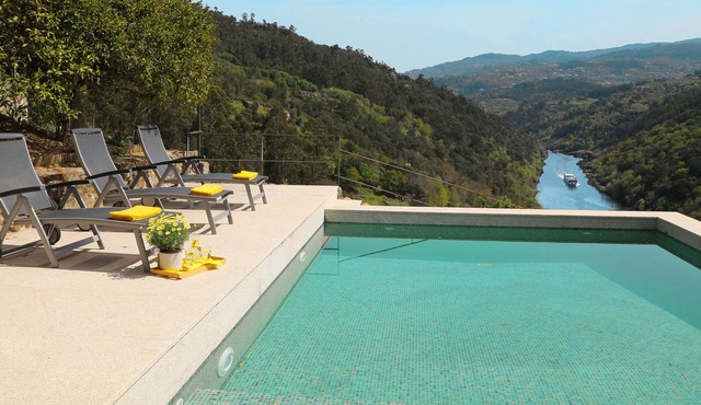 Private Pool with fantastic views over Douro River - Porto & Airport 1H in Marco De Canaveses