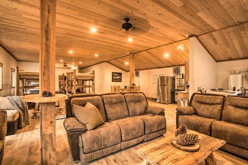 Rural Kettle Falls Bunkhouse w/Airstrip & Trails! in Kettle Falls