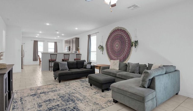 Spacious Stay Foosball Loft Sleeps 10 in Montgomery County