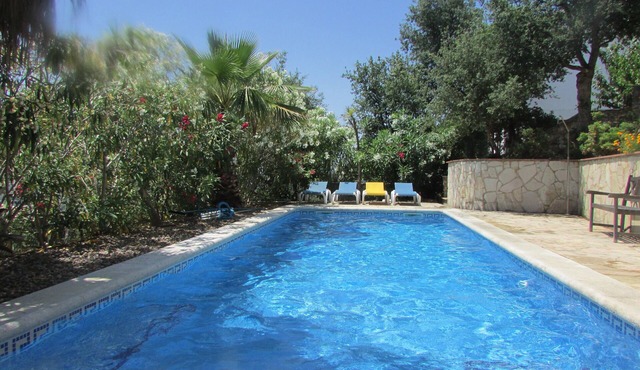 Spacious villa with large private pool and outstanding sea views.