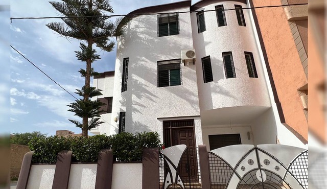 Spacious villa close to the beach.