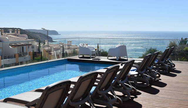 Three Palms Modern Nordic Designed Villa Salema with fantastic seaviews