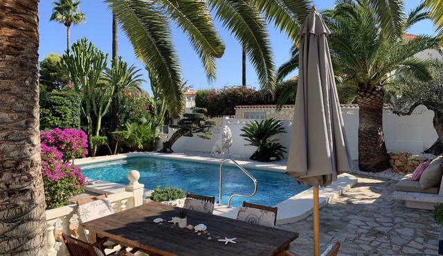 with private pool & private outdoor whirlpool in a quiet, central location