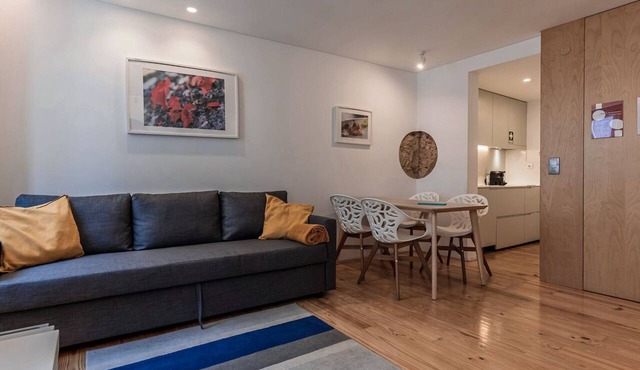 Wood and Marble 1BDR Apartment by LovelyStay
