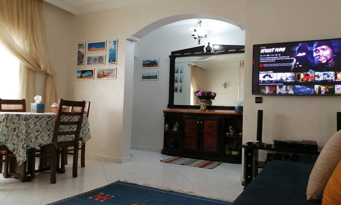 SOUR JDID Apartment | Comfortable, well-equipped holiday apartment near Marina Casablanca.