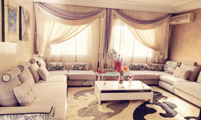 Bourgogne Apartment | Grand Appartement à 5 min de la mer et de la mosqué hassan II de Casablanca