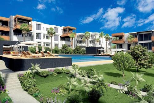 Dar Bouazza Apartment | Luxury 3-Bedroom, 3-Bathroom Apartment with Pool