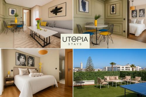 Anfa Apartment | Utopia Stays - Studio Élégant et Moderne