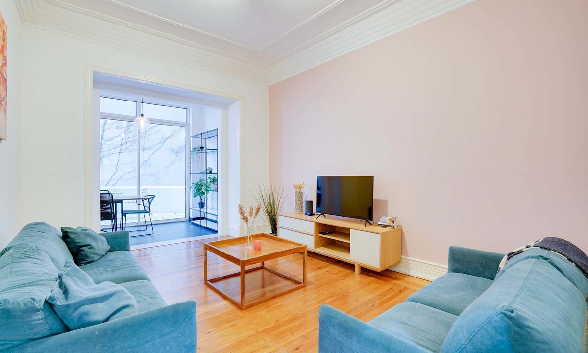 Merces Apartment | Family Comfort in Principe Real AC and Parking