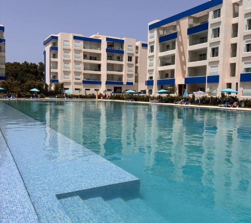 Martil Apartment | Martil Résidence Jardins Bleus pool & beach
