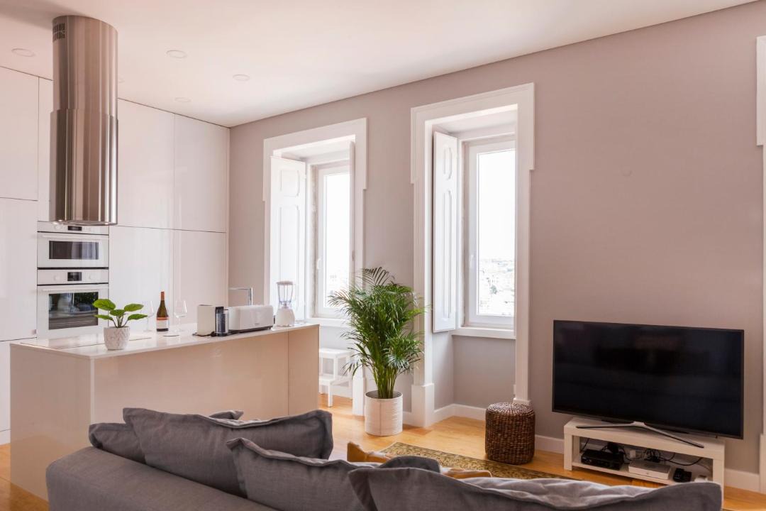 Sao Cristovao e Sao Lourenco Apartment | Breath-Taking River & City View Stunning 3 Bedrooms & 3 Bathrooms With AC Alfama Castle district 1st Floor Apartment