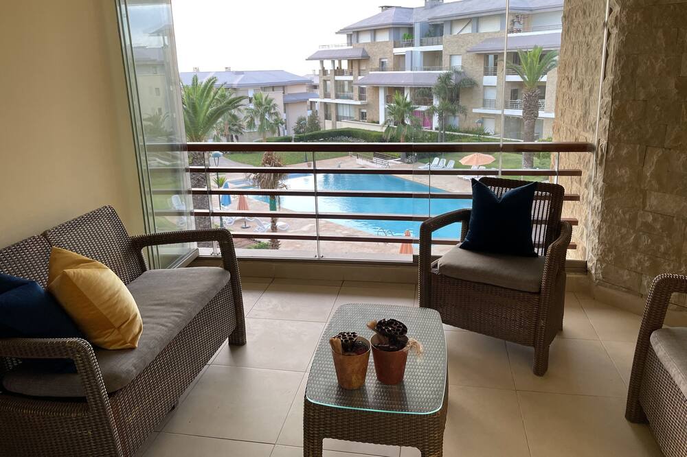 Photo of Patio Balcony in Plage des Nations
