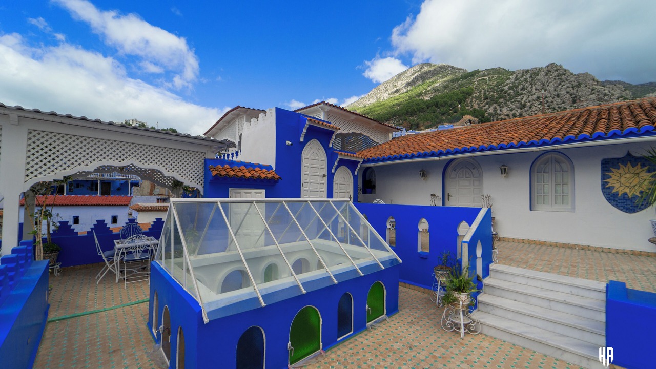 Photo of Patio Balcony in Medina of Chefchaouen
