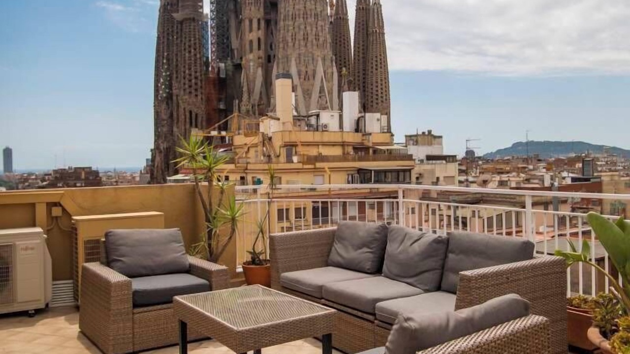 Photo of Patio Balcony in La Sagrada Familia