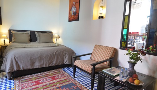 Traditional Double Room, 1 King Bed, Private Bathroom (Fatima Mernissi)