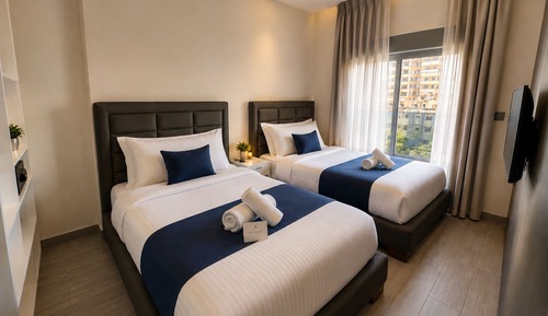 Junior Suite, Multiple Beds, Balcony, City View