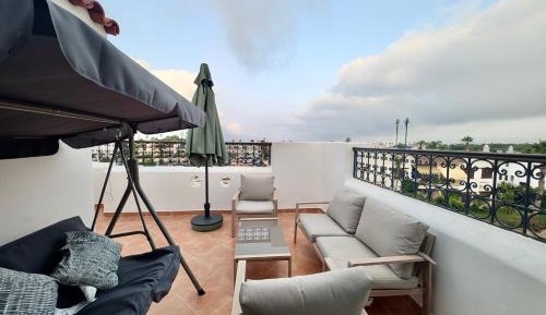 Two-Bedroom Apartment with Terrace and Sea View