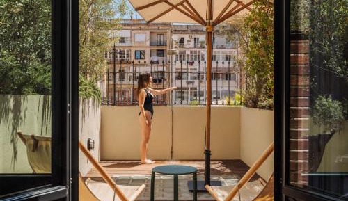 Deluxe Double Room with Private Patio
