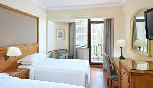 Deluxe, Guest room, 2 Twin/Single Bed(s), City view, Balcony