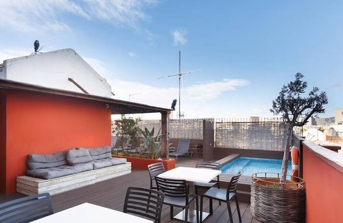 Gothic Quarter Apartment | Old Town building with rooftop terrace and pool! Unbeatable Location!