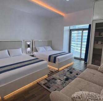 Marina El Alamein Apartment | MoonRest Beachfront Hotel Apartments At New Alamein Towers شقة فندقية في أبراج العلمين الجديدة المطلة على البحر و الاجون