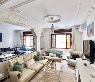Branes Apartment | L'ensoleillé, pied à terre Familial calme, en plein Tanger