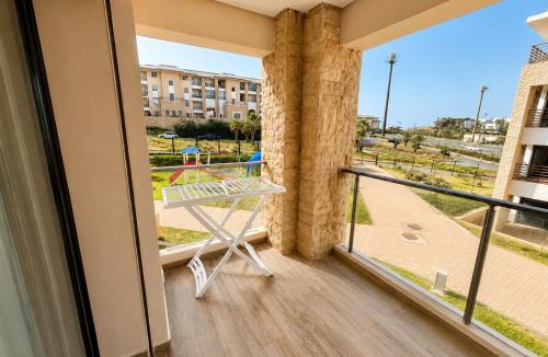 Plage des Nations Apartment | Cozy Beach Stay with Pool Near Rabat