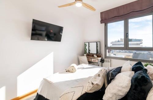 Cornella de Llobregat Apartment | Penthouse with Private Terrace & Pool Access