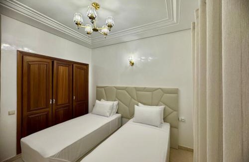 Ville Nouvelle Apartment | Chic & Spacious 4BR with Jacuzzi-Fez New City Stay