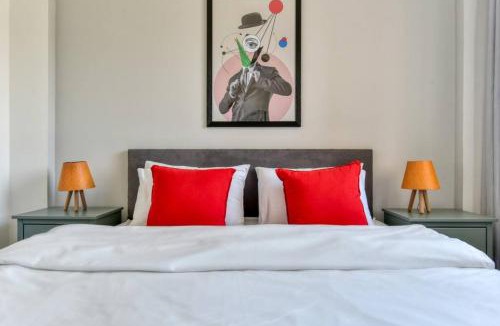 Mar Mikhael Apartment | The Arch 2-BR Apt & Balcony in Mar Mkhayel